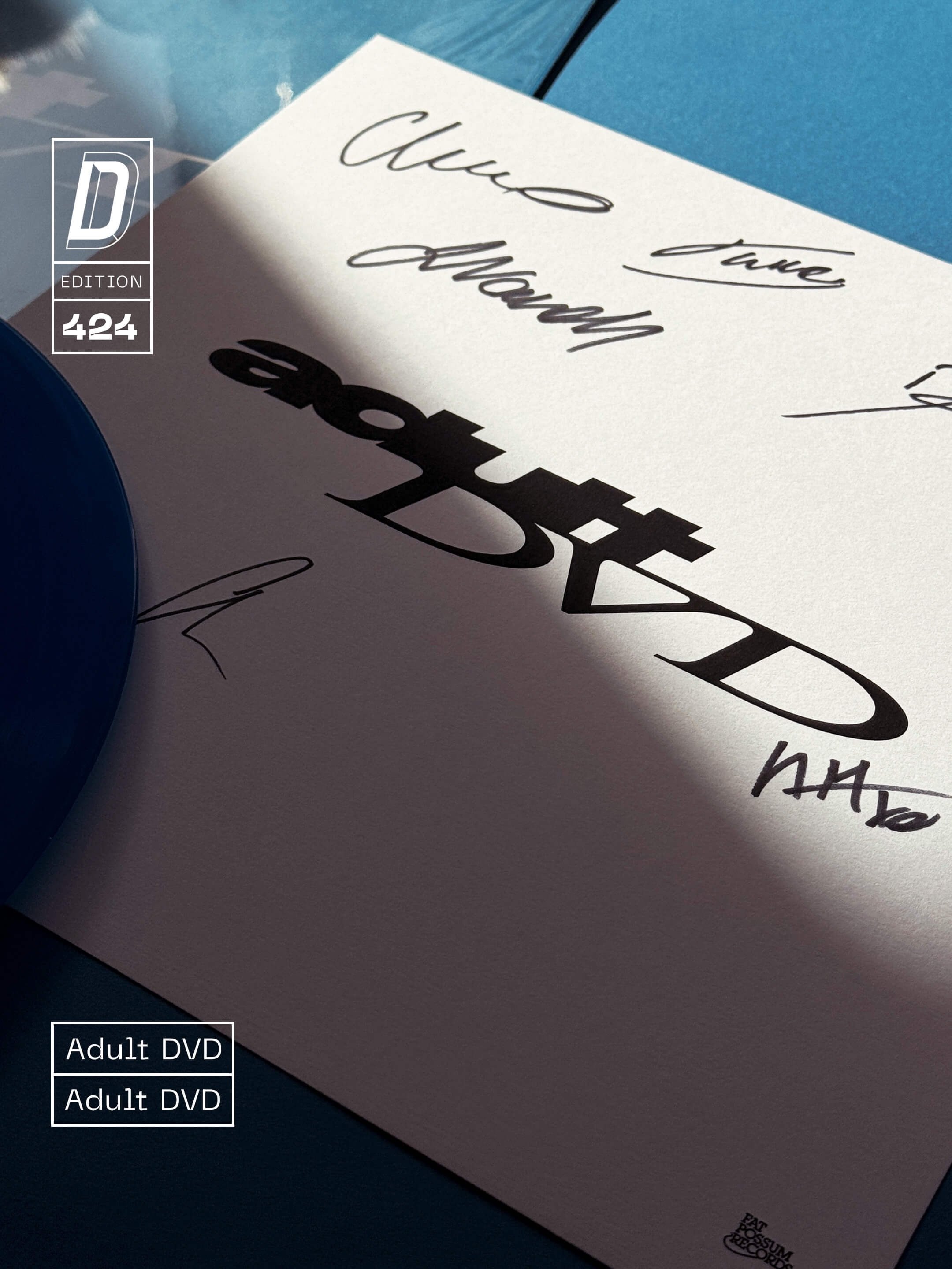 OUT NOW | Adult DVD

&ldquo;you wouldn&rsquo;t steal a record....&rdquo;

Hell yeah have we ever been waiting for this one to drop! Out today and as rawkus as you like is the self titled @adultdvdmenu LP!

+ Dinked Edition 424
+ Transparent blue viny