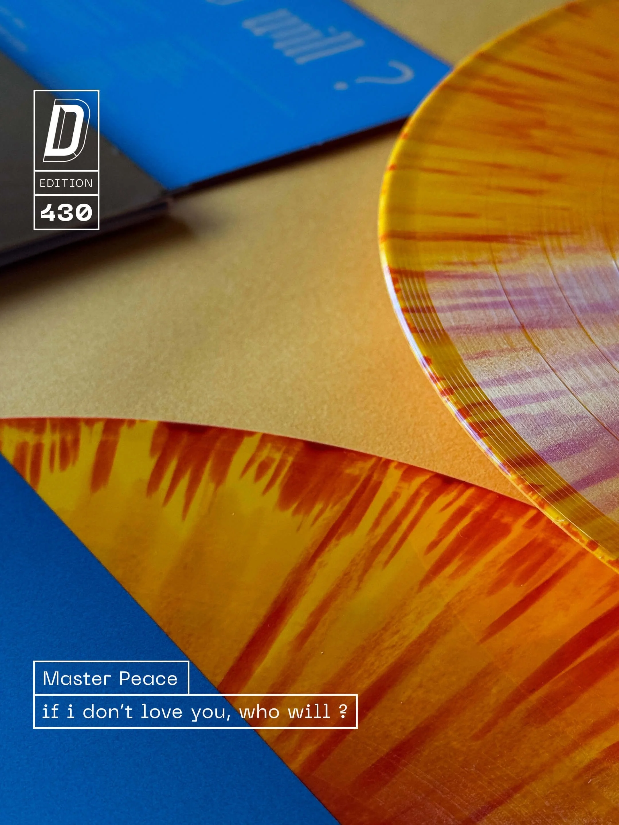 OUT NOW | @masterpeaceldn 

Oh yeah is he ever back! Restless indie-punk, razor-sharp hooks and hard-hitting electronic energy, all delivered with Master Peace&rsquo;s unmistakable swagger and emotional honesty.

if i don&rsquo;t love you, who will ?