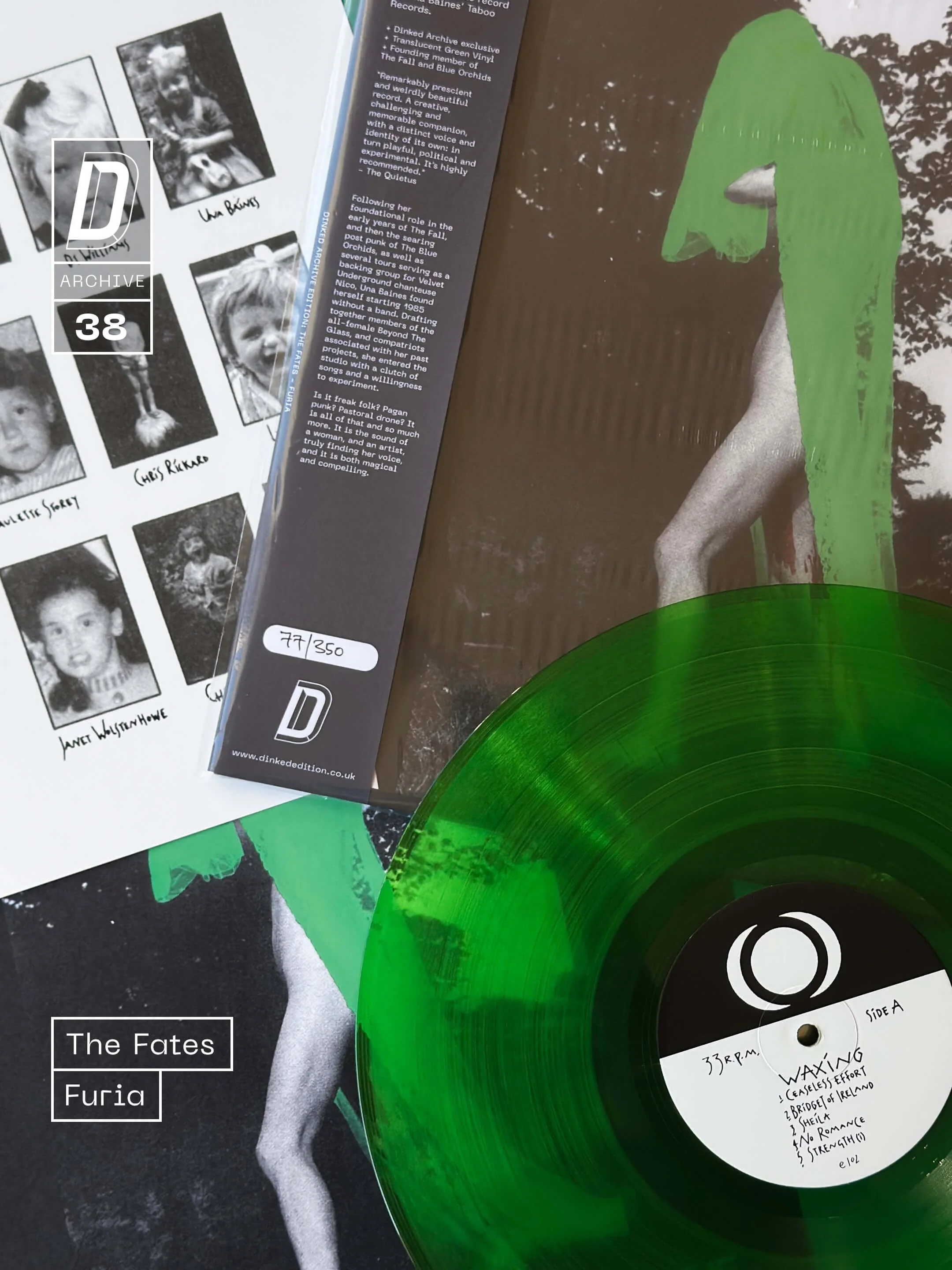 OUT NOW | The Fates

Furia was the debut of Una Baines&rsquo; (founding member of The Fall and Blue Orchids) The Fates. Somewhere magical between freak folk, Pagan punk and pastoral drone&hellip; Something beguiling for the Archives!

+ Archive Editi