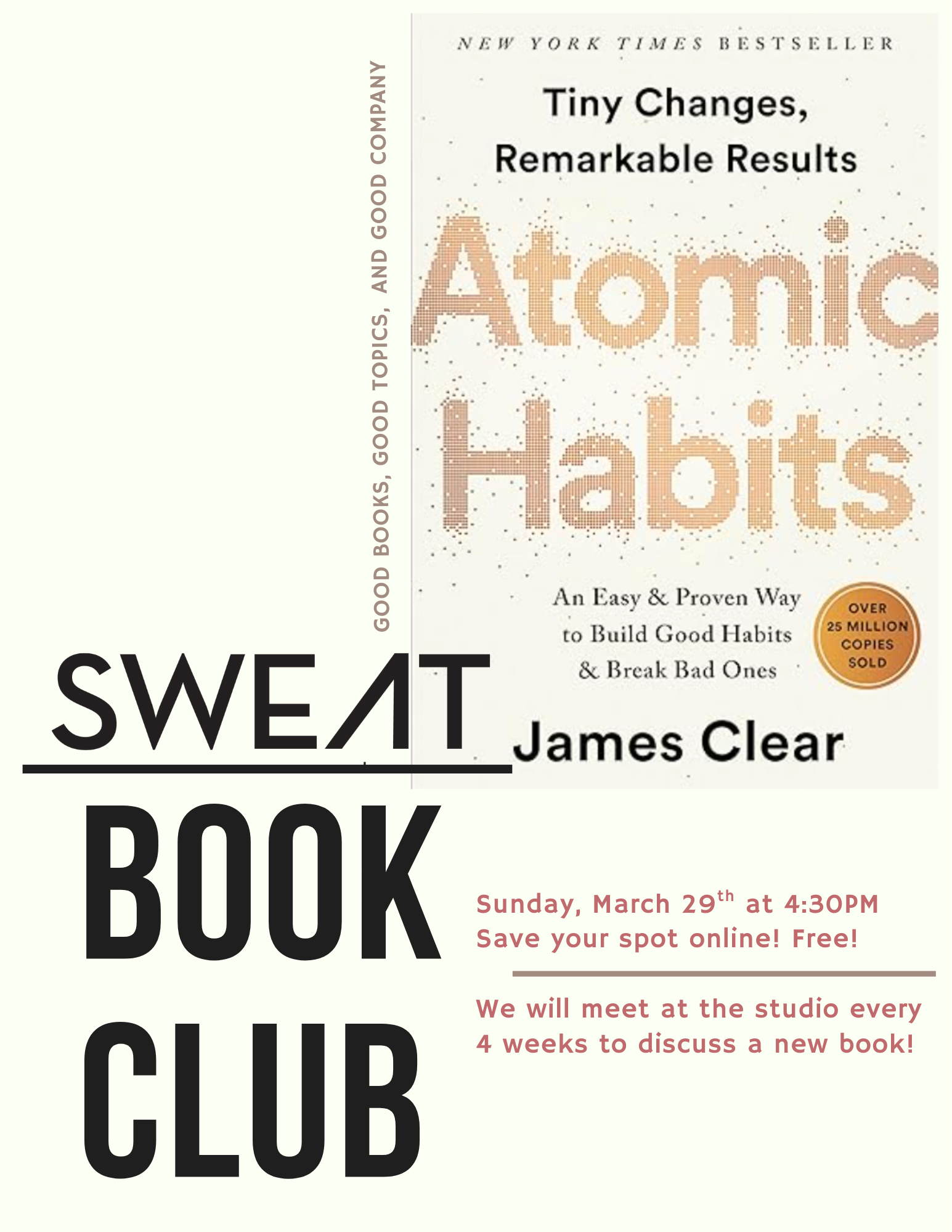 SWEAT BOOK CLUB!