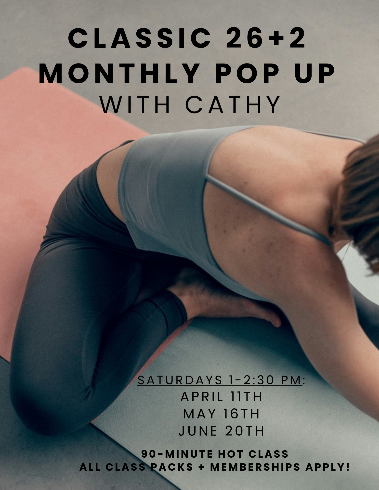 Classic 26+2 Pop Up with Cathy!