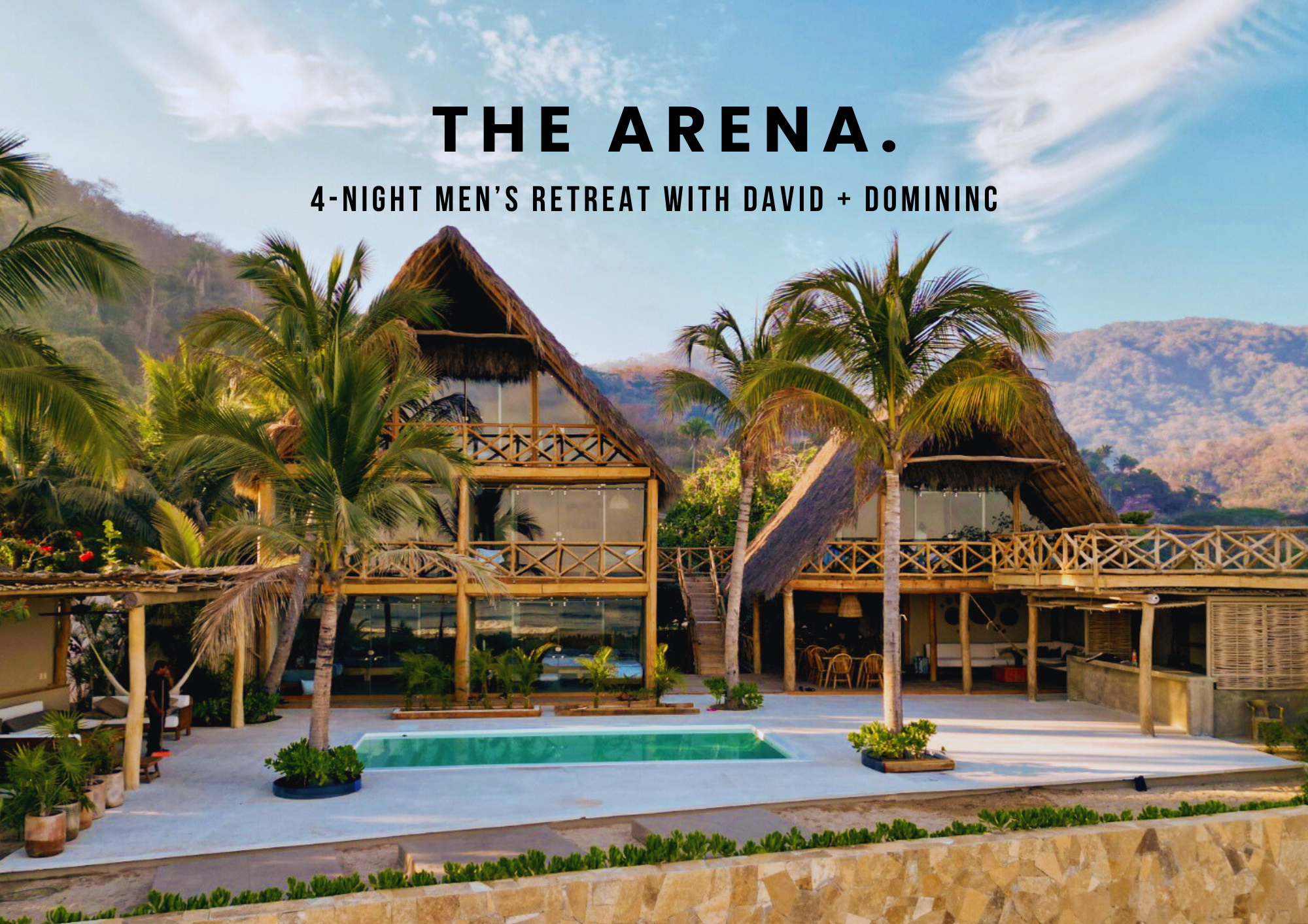 The ARENA. A Men's Retreat with David + Dominic