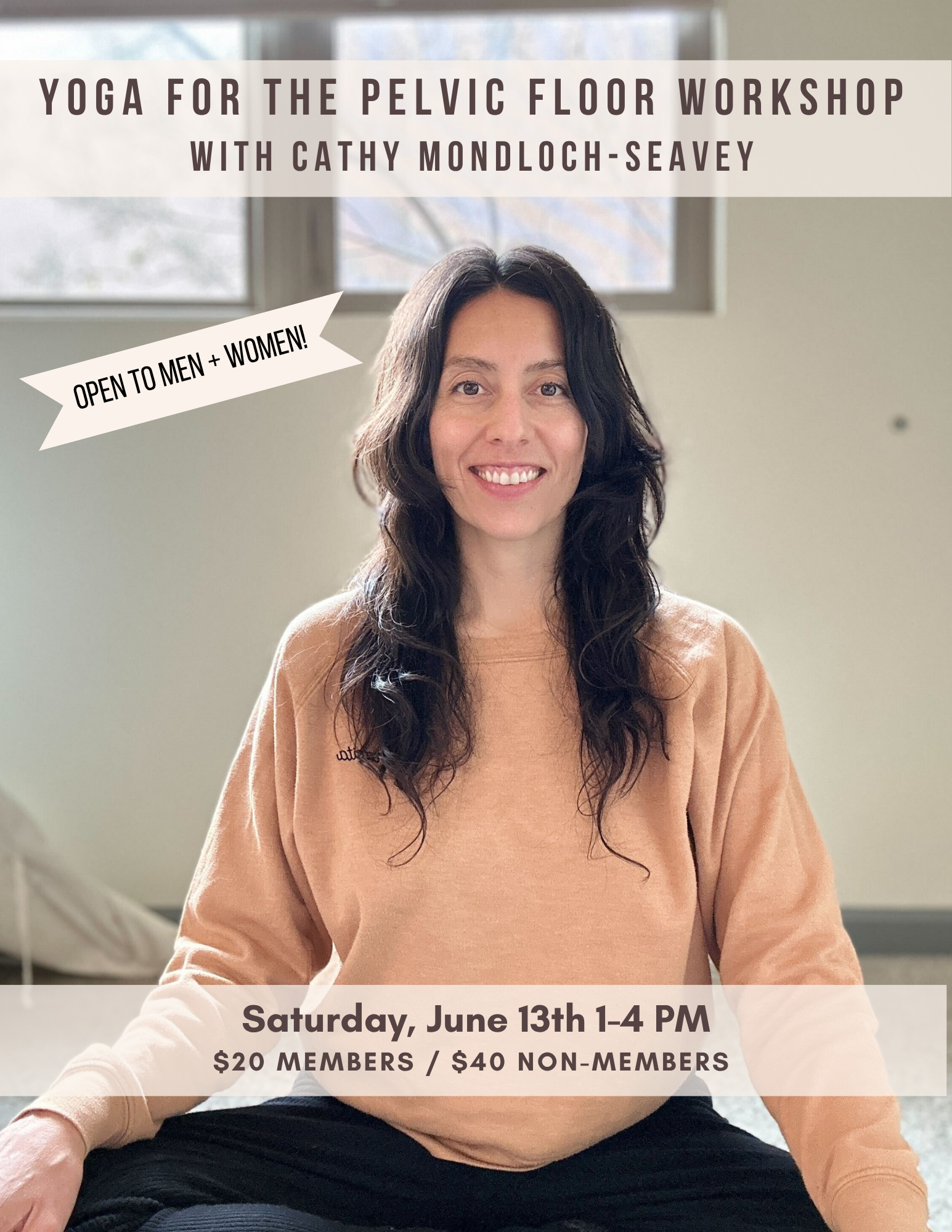 Yoga for the Pelvic Floor - Open to Men + Women!