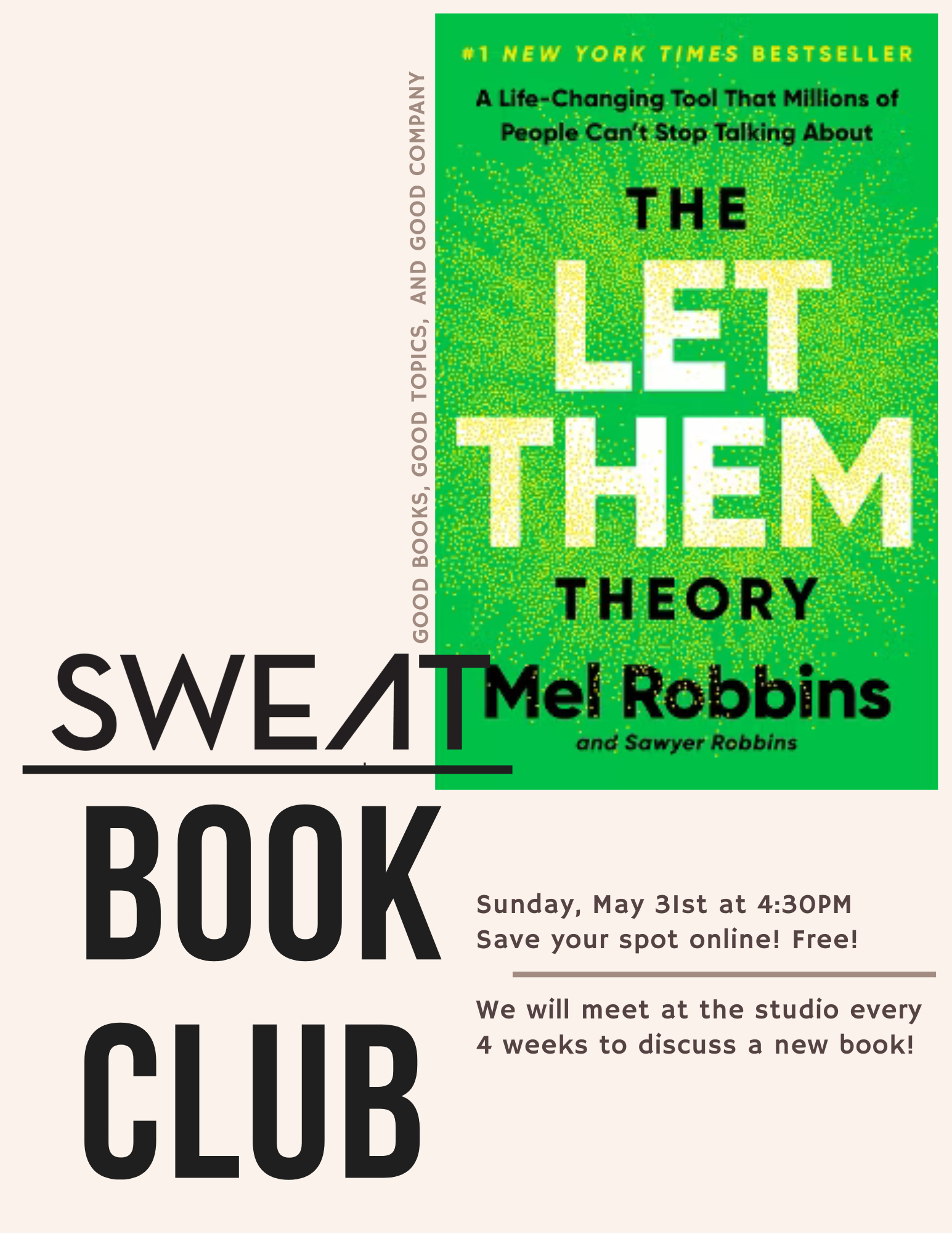 SWEAT BOOK CLUB!