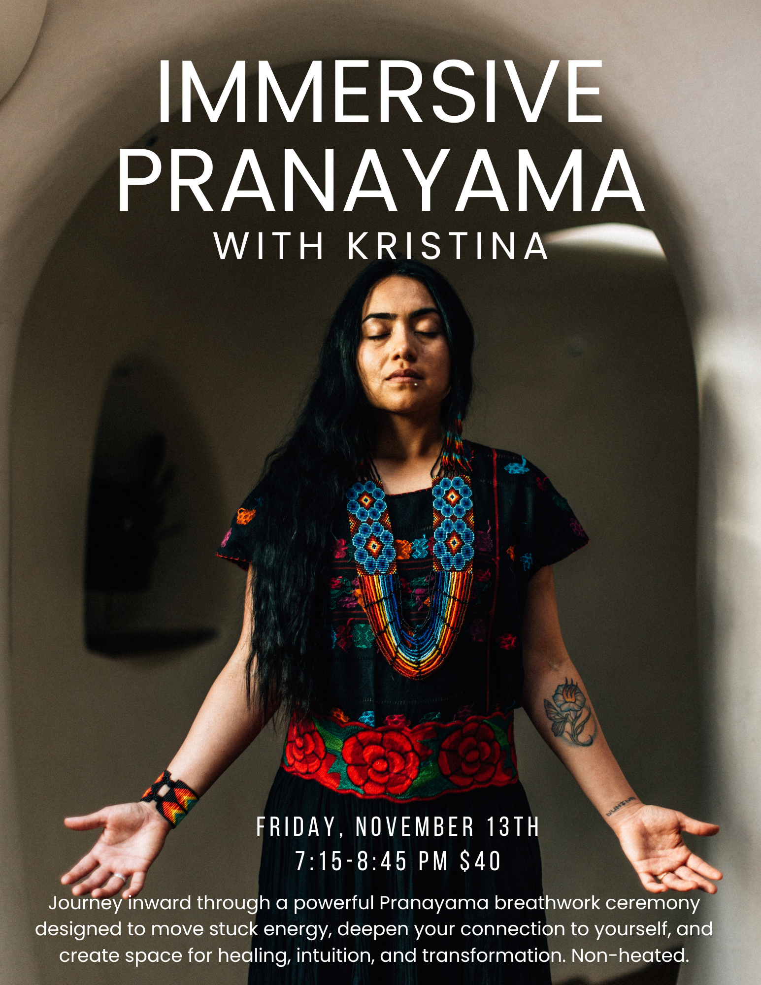 Immersive Pranayama with Kristina