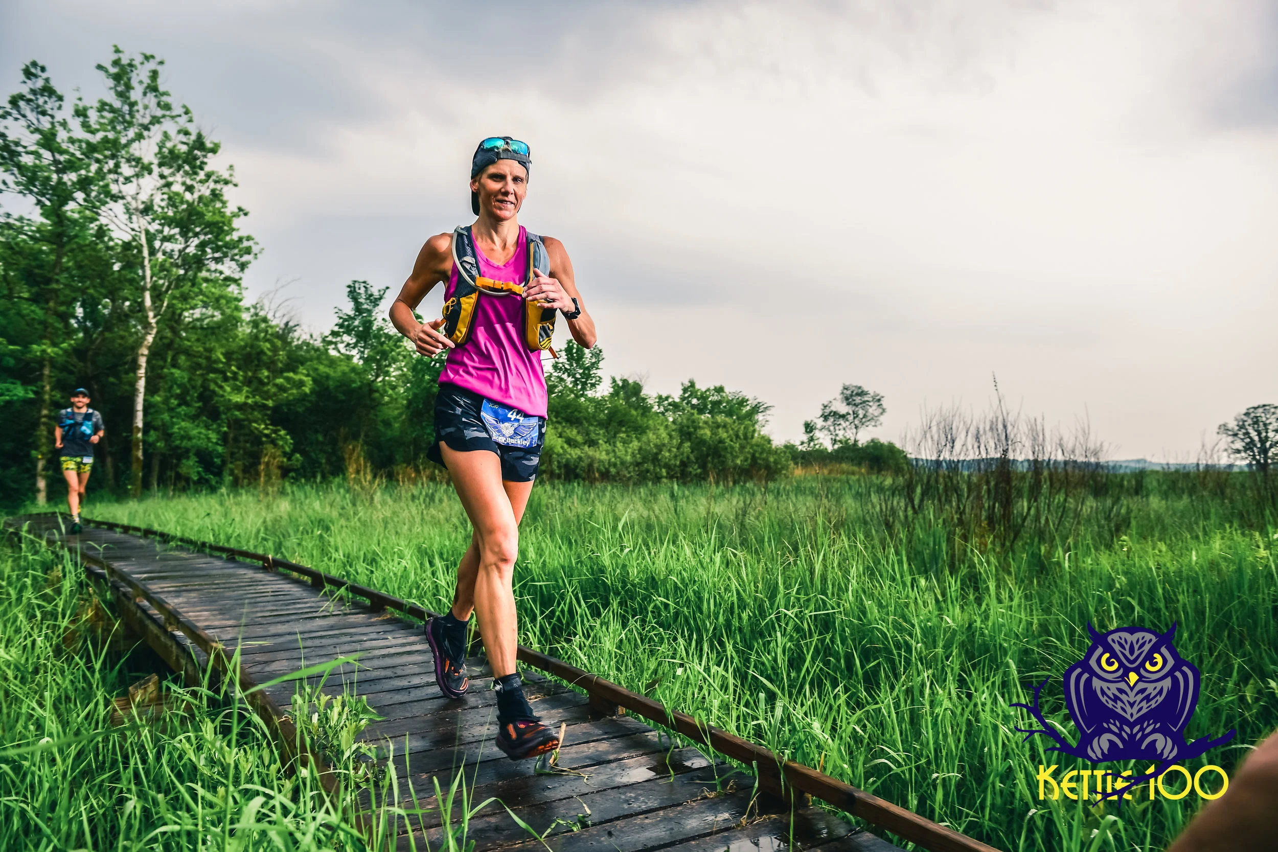 Stacey Buckley- 1st overall Female in the 100 mile race, 20:44:07