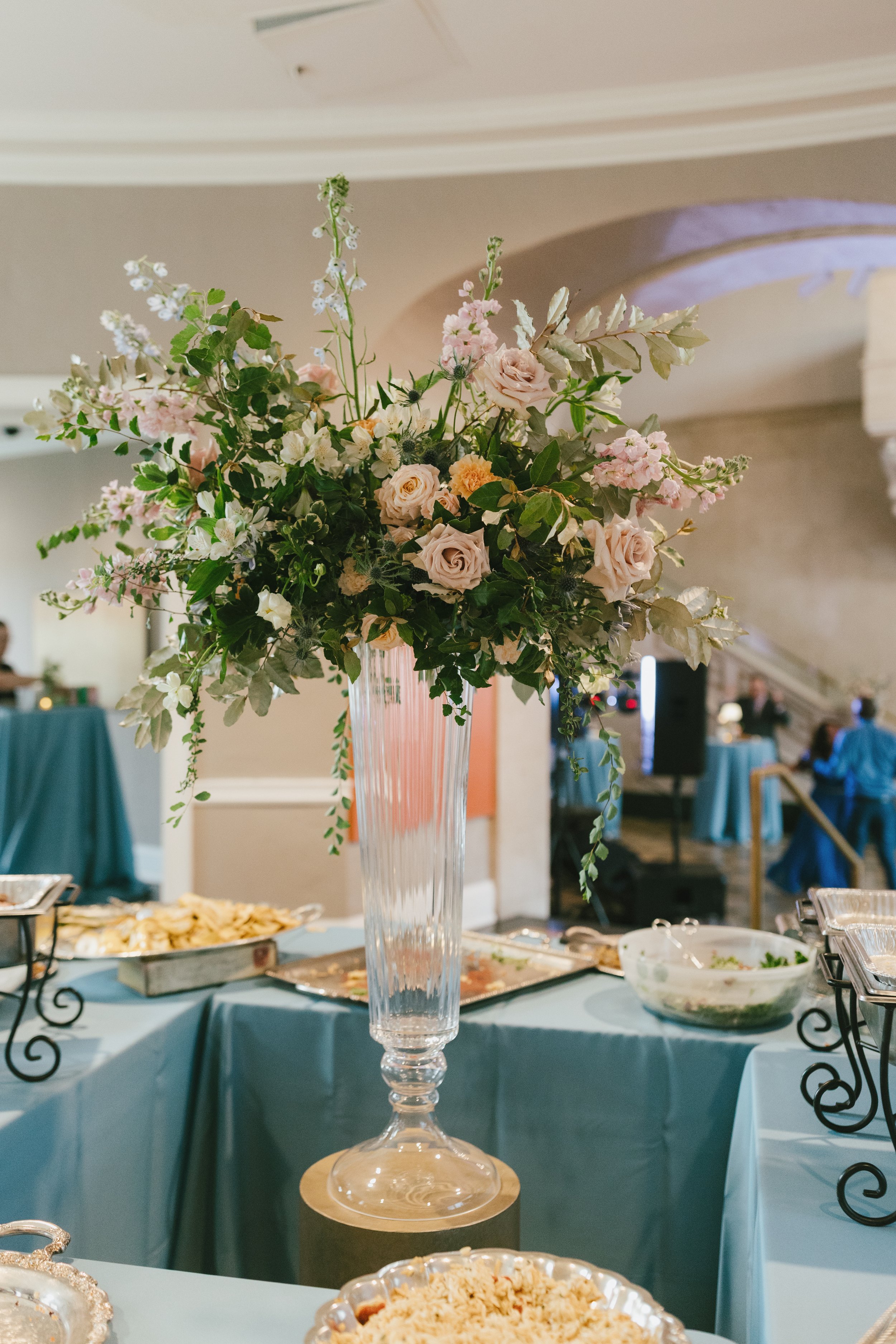Food Table Centerpiece - Photo by Sara Beth Creative (Copy)