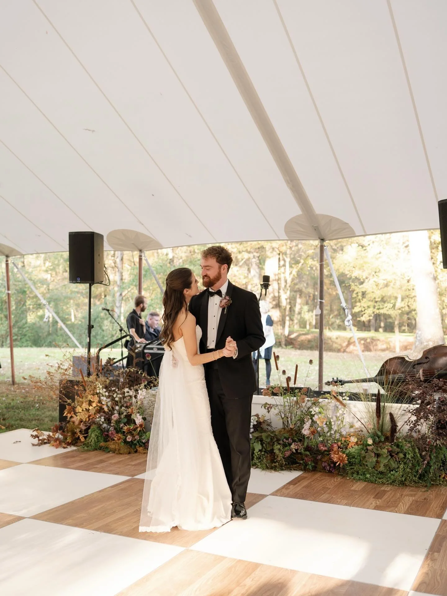 The first dance is often the first intimate moment you have as a married couple. You get to be close and whisper &ldquo;we&rsquo;re finally married. I&rsquo;m so glad it&rsquo;s you.&rdquo; or something more colorful... 
It&rsquo;s a chance to be pre
