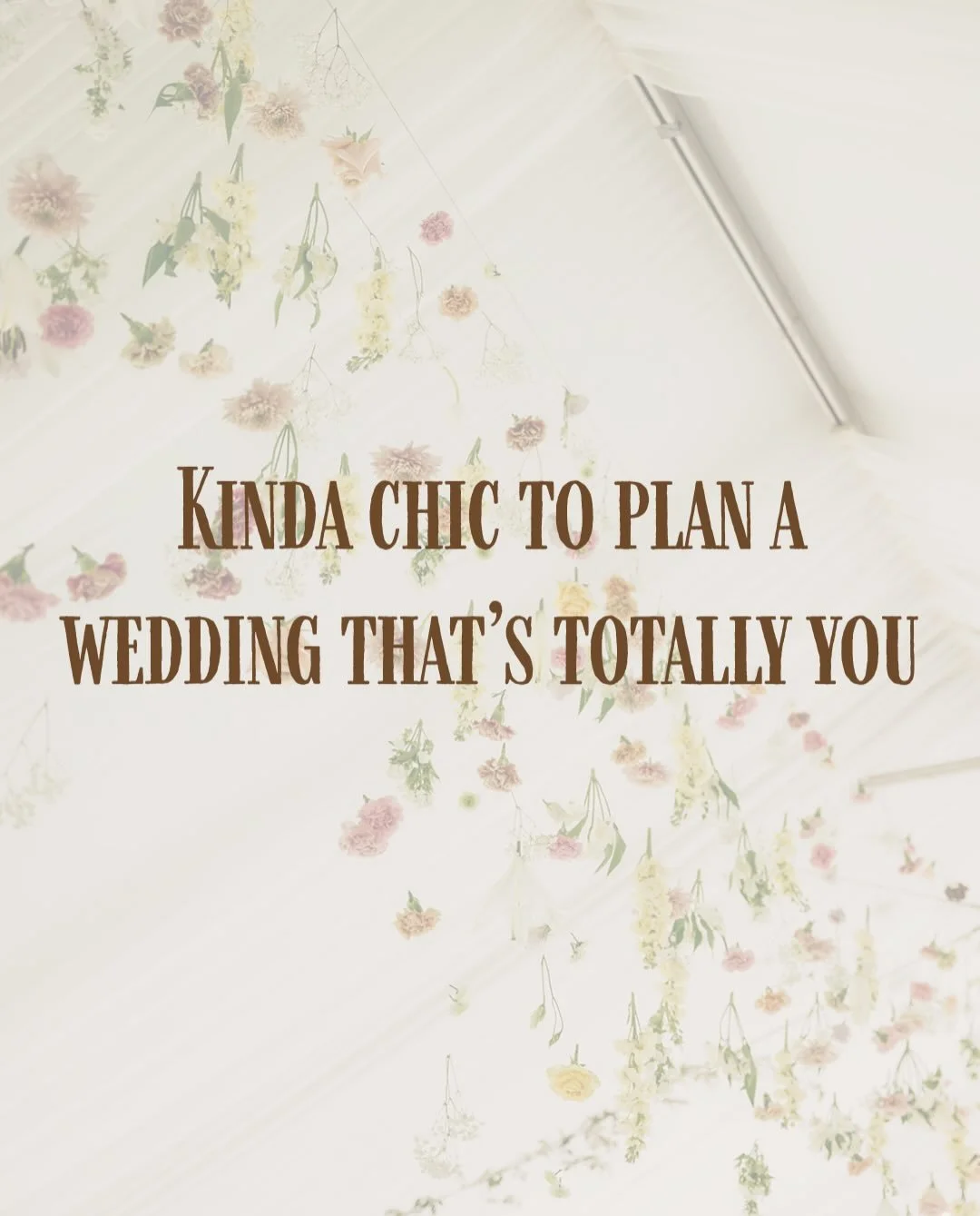 It&rsquo;s YOUR day, it should look like you 

Photo by @sarabethy

Unless the trends are just truly you! 

Photo by @elizabethhoardphotography

I mean, why wouldn&rsquo;t you??? 

Photo by @jordycophoto

If you don&rsquo;t like crowds then don&rsquo