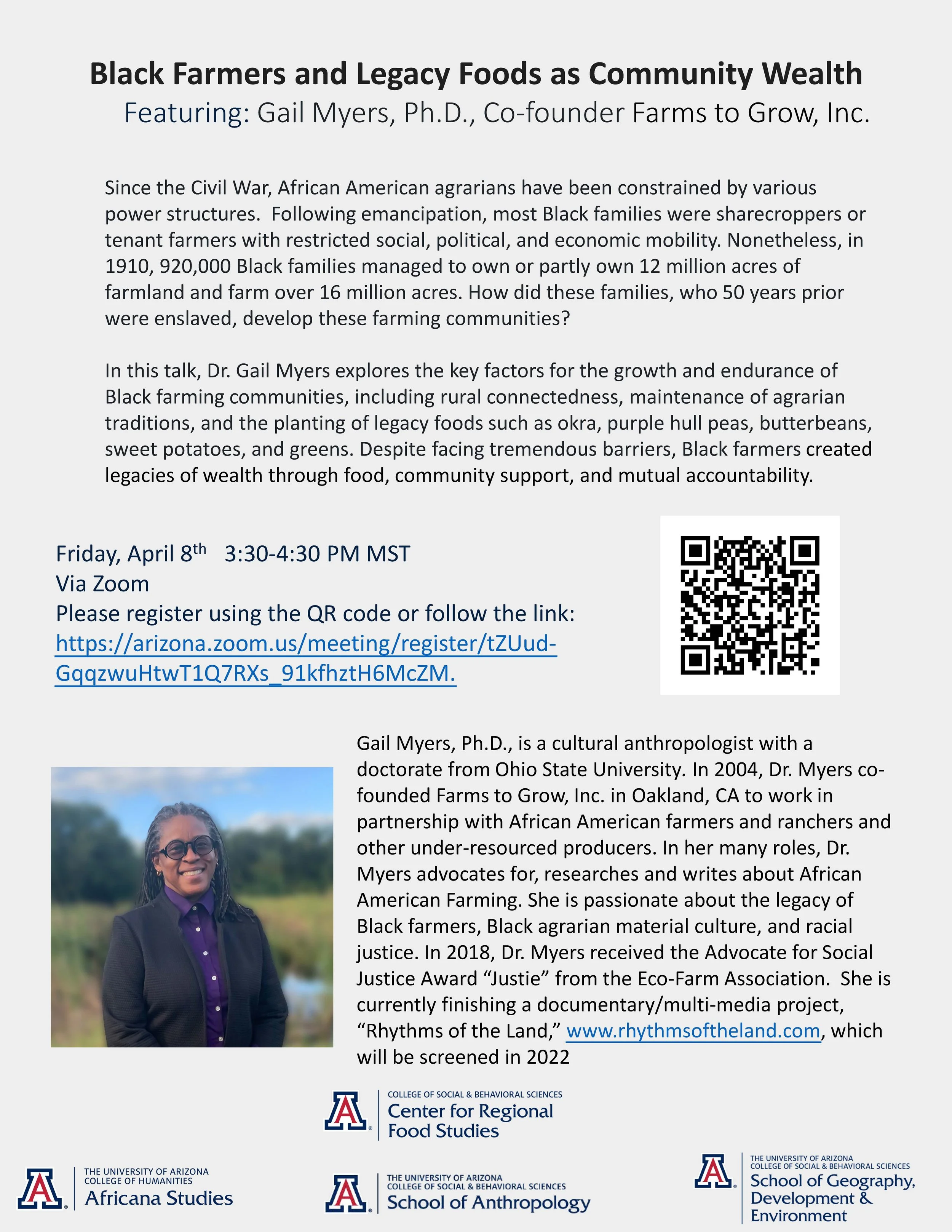Black Farmers and Legacy Foods as Community Wealth Discussion