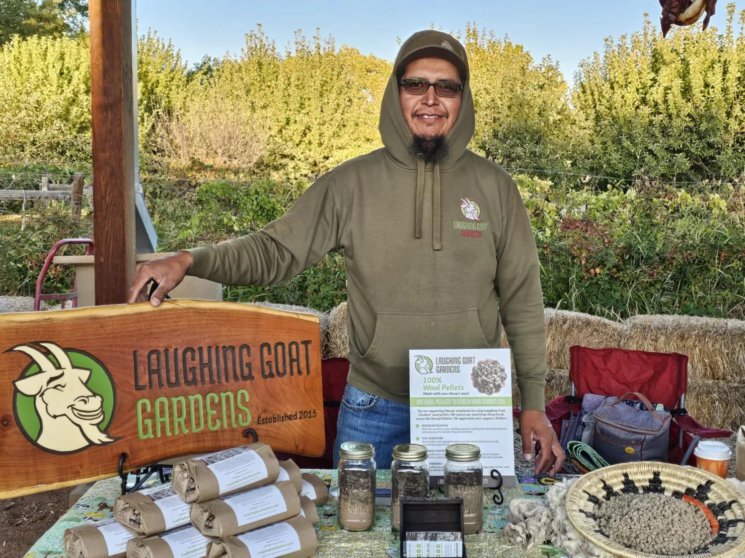 Navajo Farmer Discovers Benefits of Wool Pellets By Shear Luck