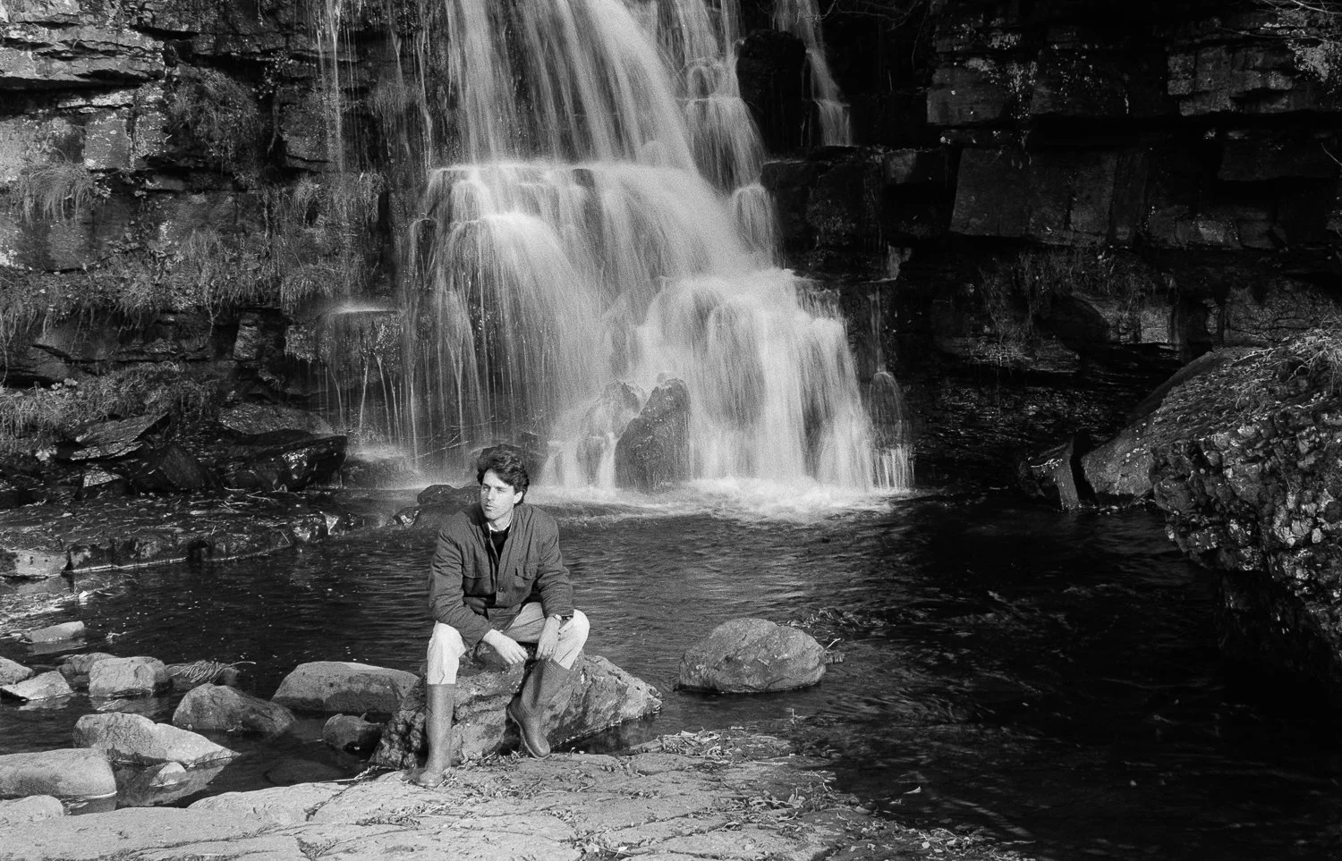 The artist Gary Fabian Miller, 1987