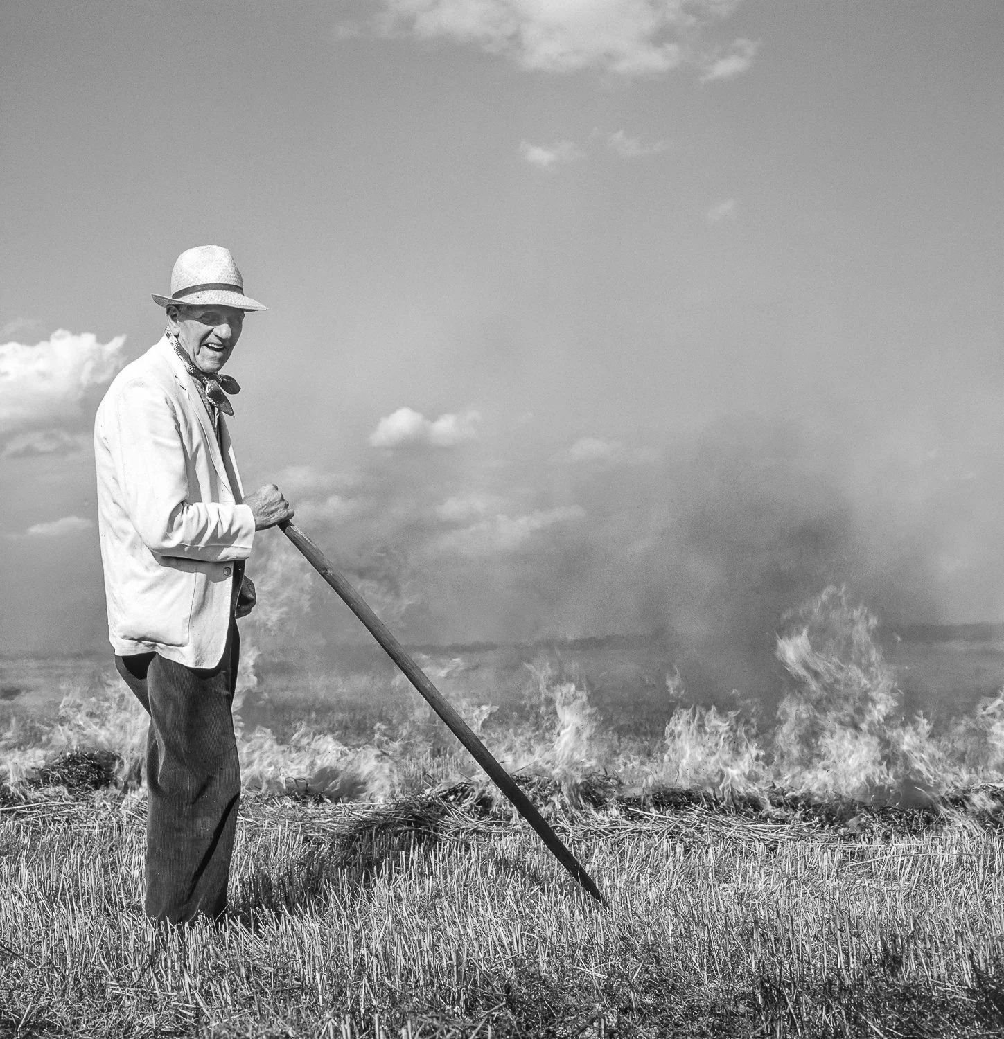 Stubble burning, 1980