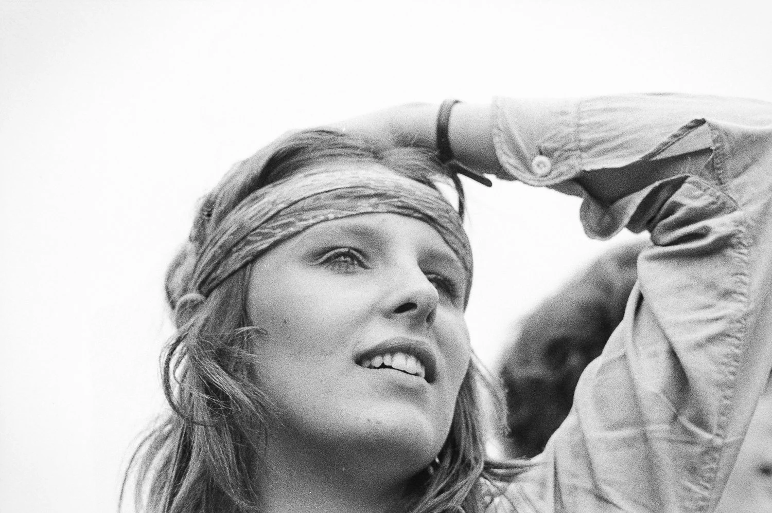 Joanne watches Pink Floyd at the Crystal Palace Garden Party, 1971