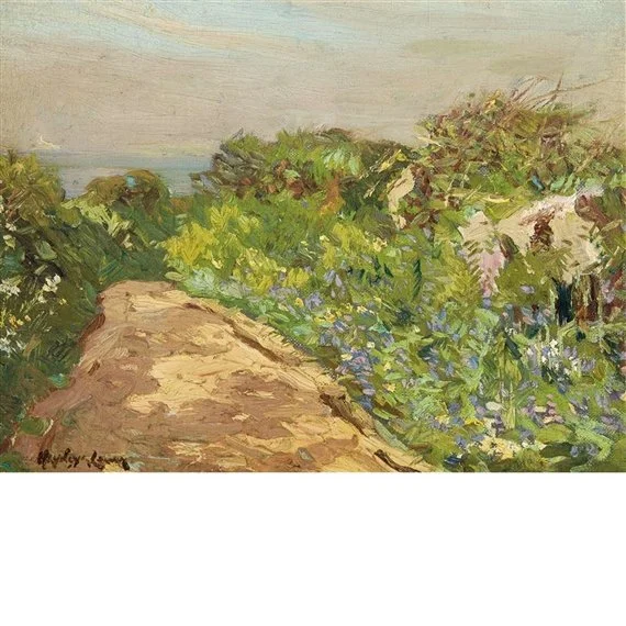 HAYLEY LEVER, Path to the Sea, Cornwall, England, 1905