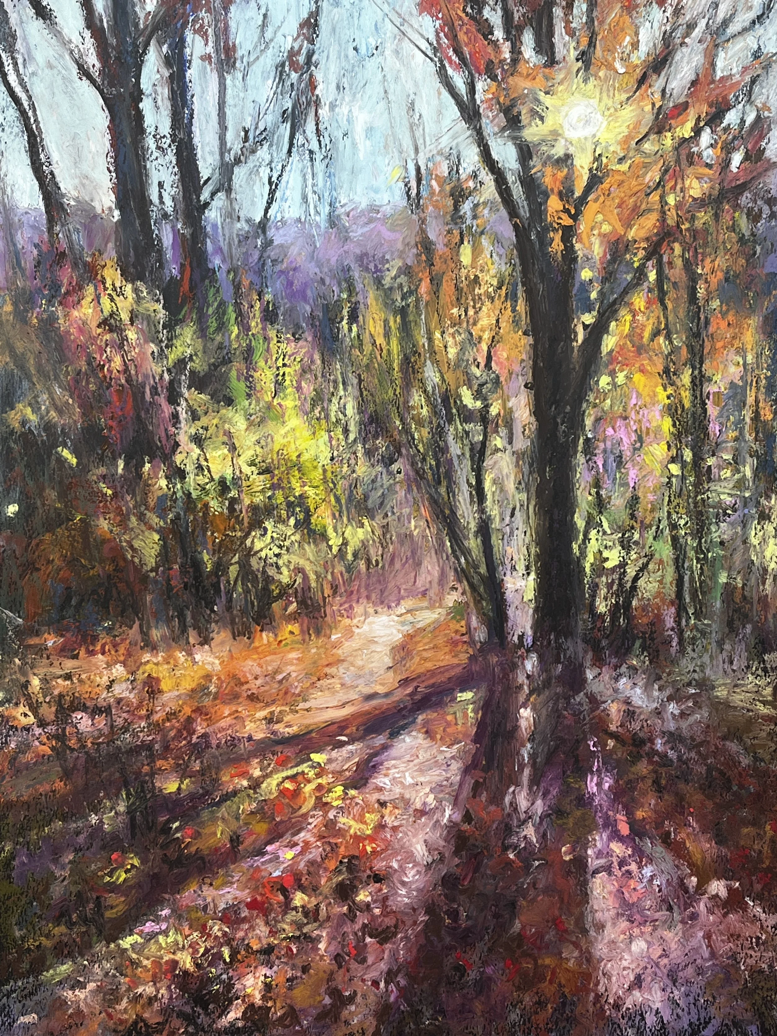 Julia Lesnichy: Setting Sun in November