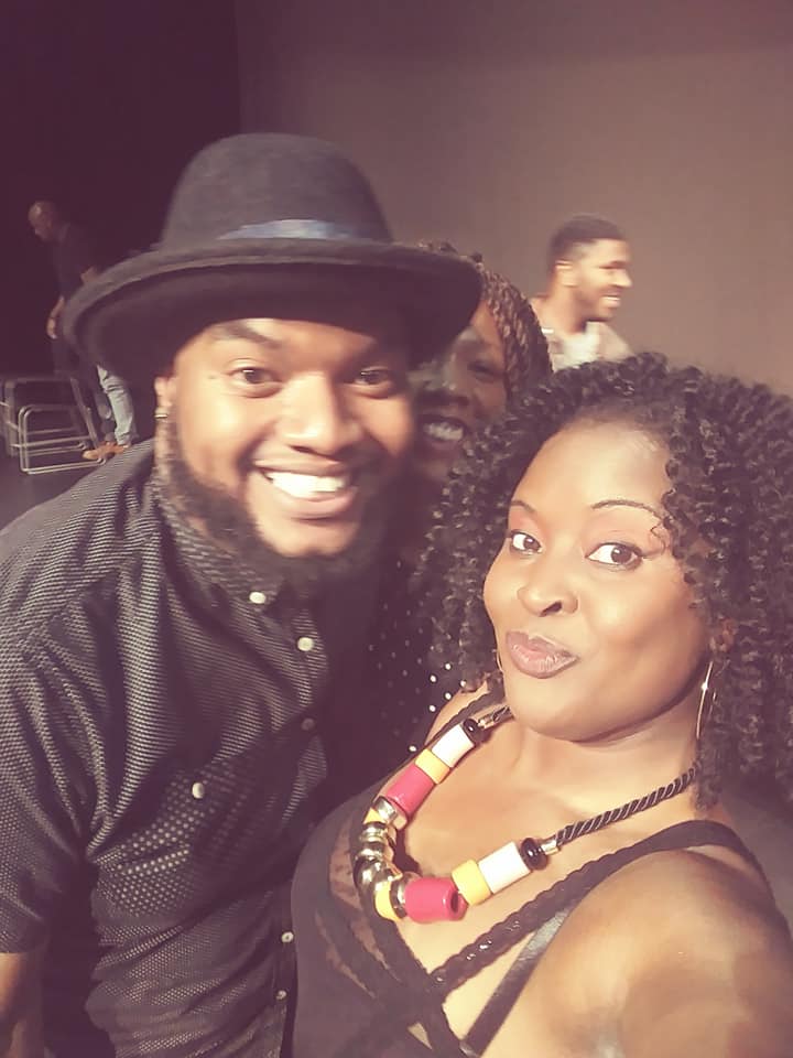 Blaque Pearl snapped a quick shot with her favorite Director Sir Ervin