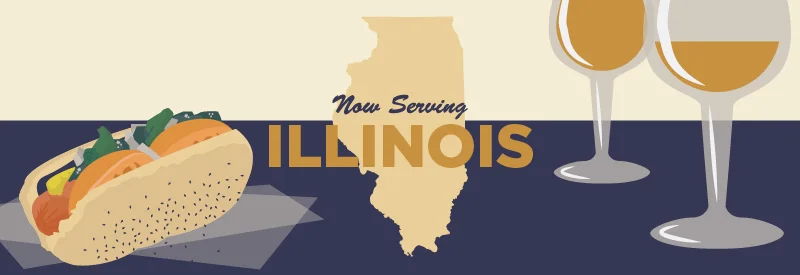 Spencer Trappist Ale Beer Illustration - Illinois