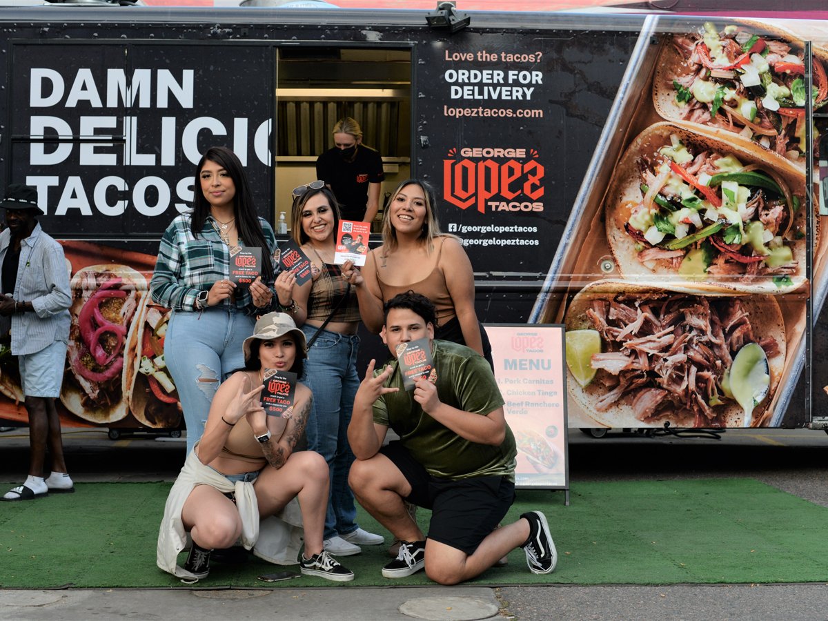 George Lopez Tacos Brand Activation