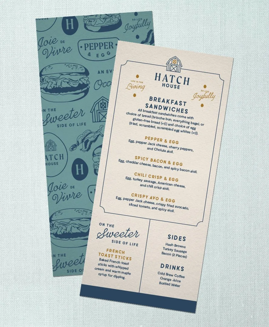 Hatch House Brand Support + Website Design
