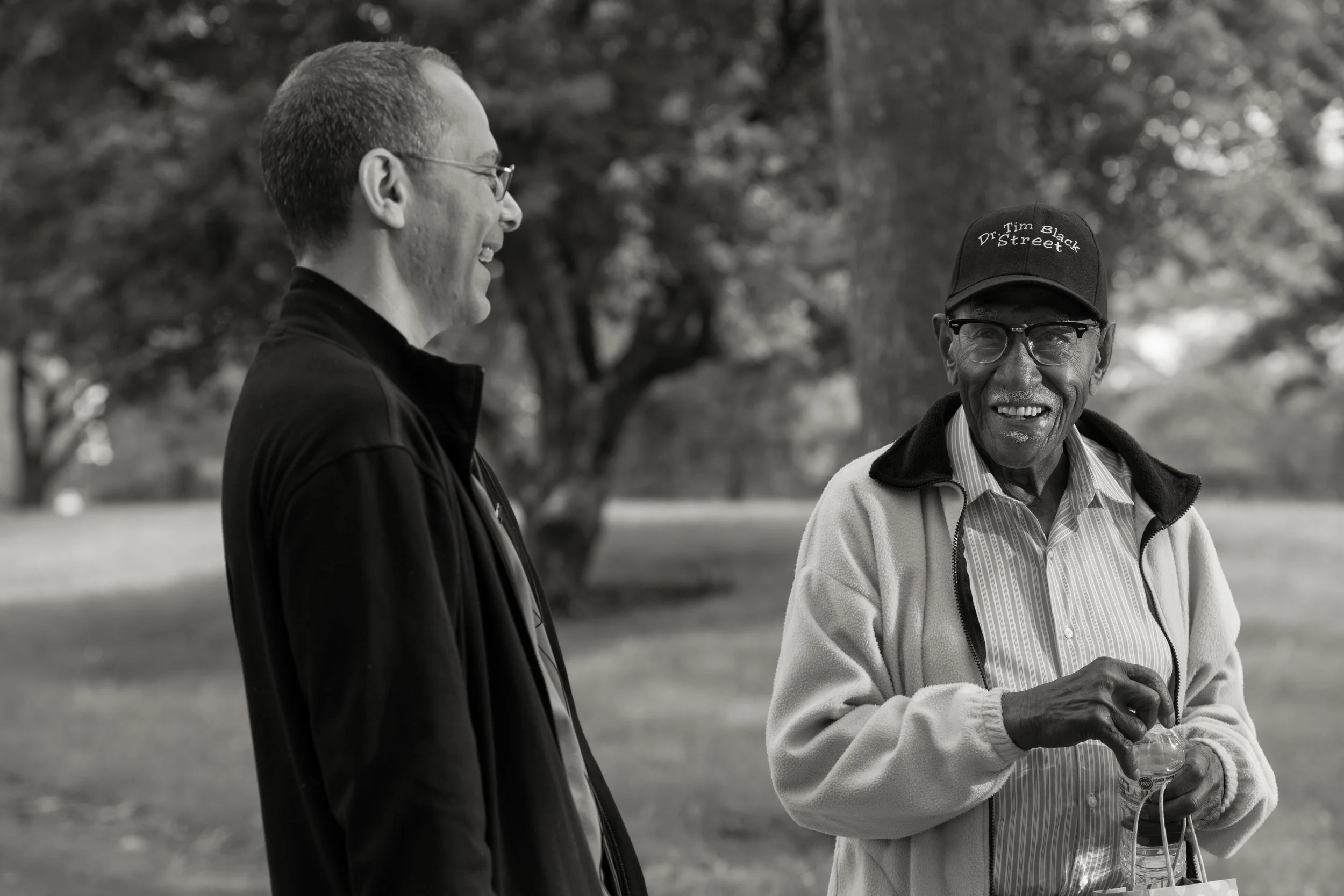 Jubilee Showcase documentary interview shoot with Timuel Black