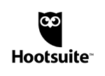 We plan and organize your social media posts with Hootsuite.