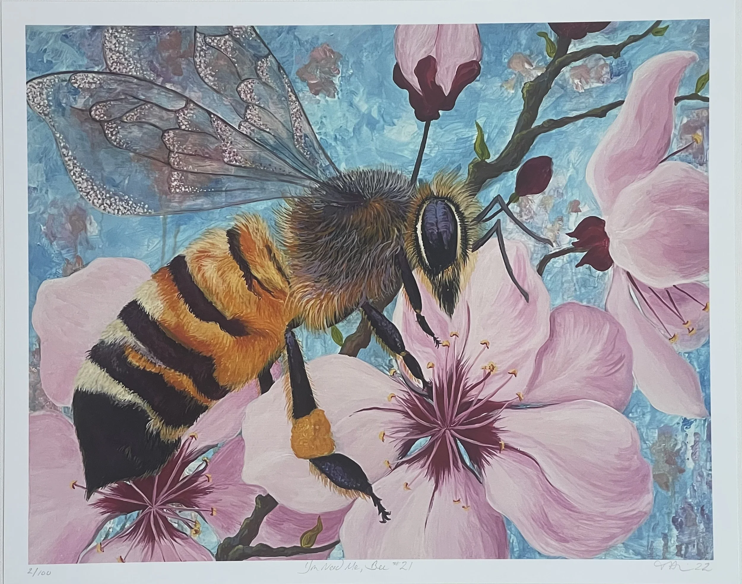 You Need Me, Bee #22 Print