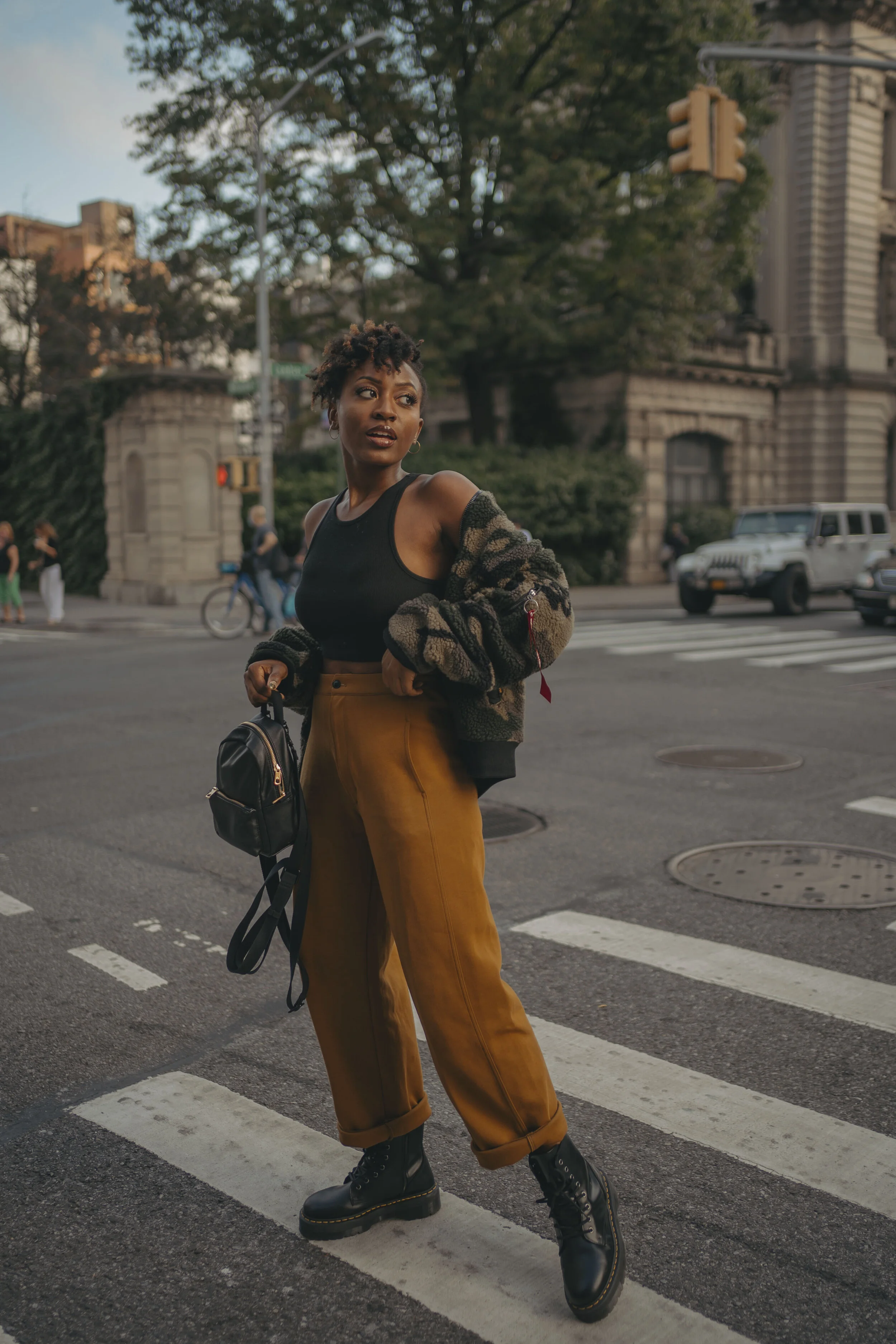 It's the Killmonger side bangs for me...