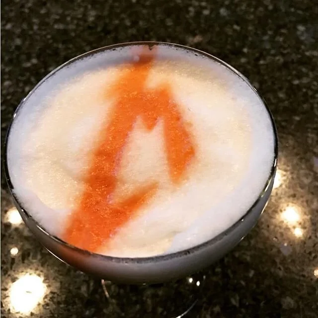 Hey everyone, if you know me, you know I love my whiskey neat or with a large rock, but there are some cocktails out there that are just too yummy to pass up. That being said, I'm featuring a lovely Blackened whiskey cocktail crafted by my dear frien