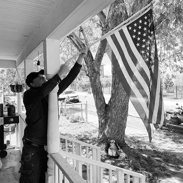 Memorial Day is for honoring those who are no longer with us; friends, family, comrades. 
Today I salute them all, with a simple gesture to honor their memories. 
Much love to everyone who&rsquo;s feeling loss today, stay positive and keep strong. Re