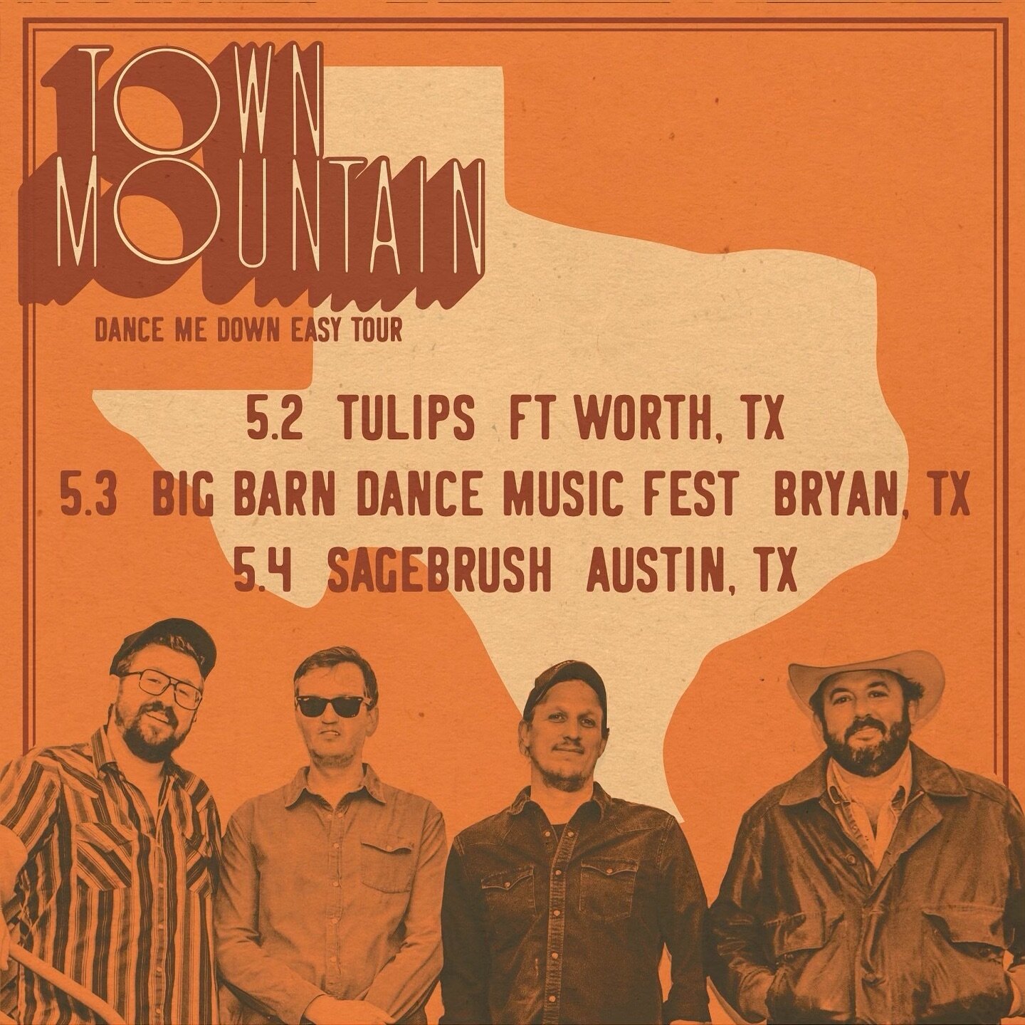 📍TEXAS📍we&rsquo;re comin&rsquo; your way the first week of May and we cannot WAIT to boogie with y&rsquo;all in some of our favorite venues in the great state of TX! 

All tix are on sale NOW (you know where the 🔗 is) so grab yours and come party 