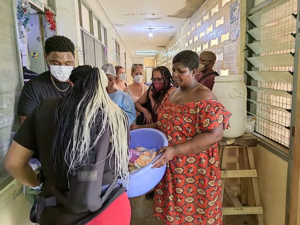 Hygiene Distribution to the Winneba Municipal Hospital