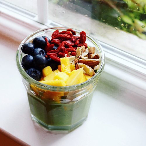 Green Overnight Oats