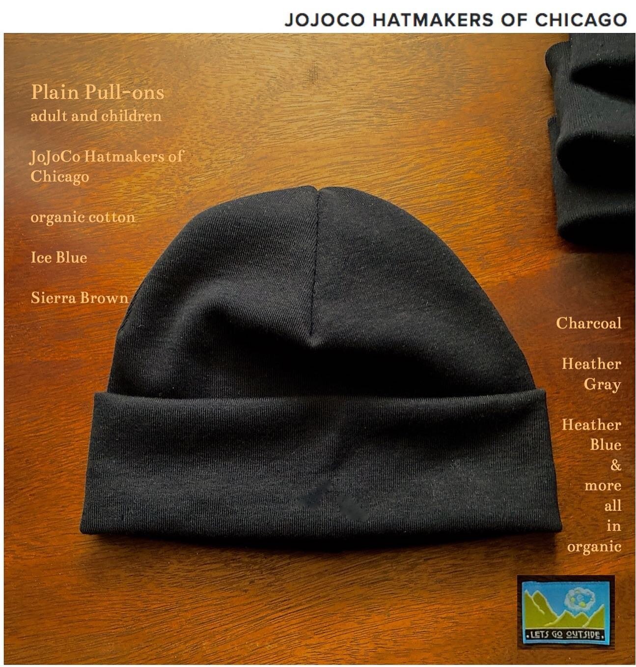 Plain pull-ons.&nbsp;&nbsp;just a cap in organic cotton to keep your ears warm.&nbsp;&nbsp;Adults and children. a zillion colors.
www.jojocohatmakers.com/plainpullons
.
#plainpullons #warmth #adulthats #caryillinois#chicagosmallbusiness#bestbabycap #