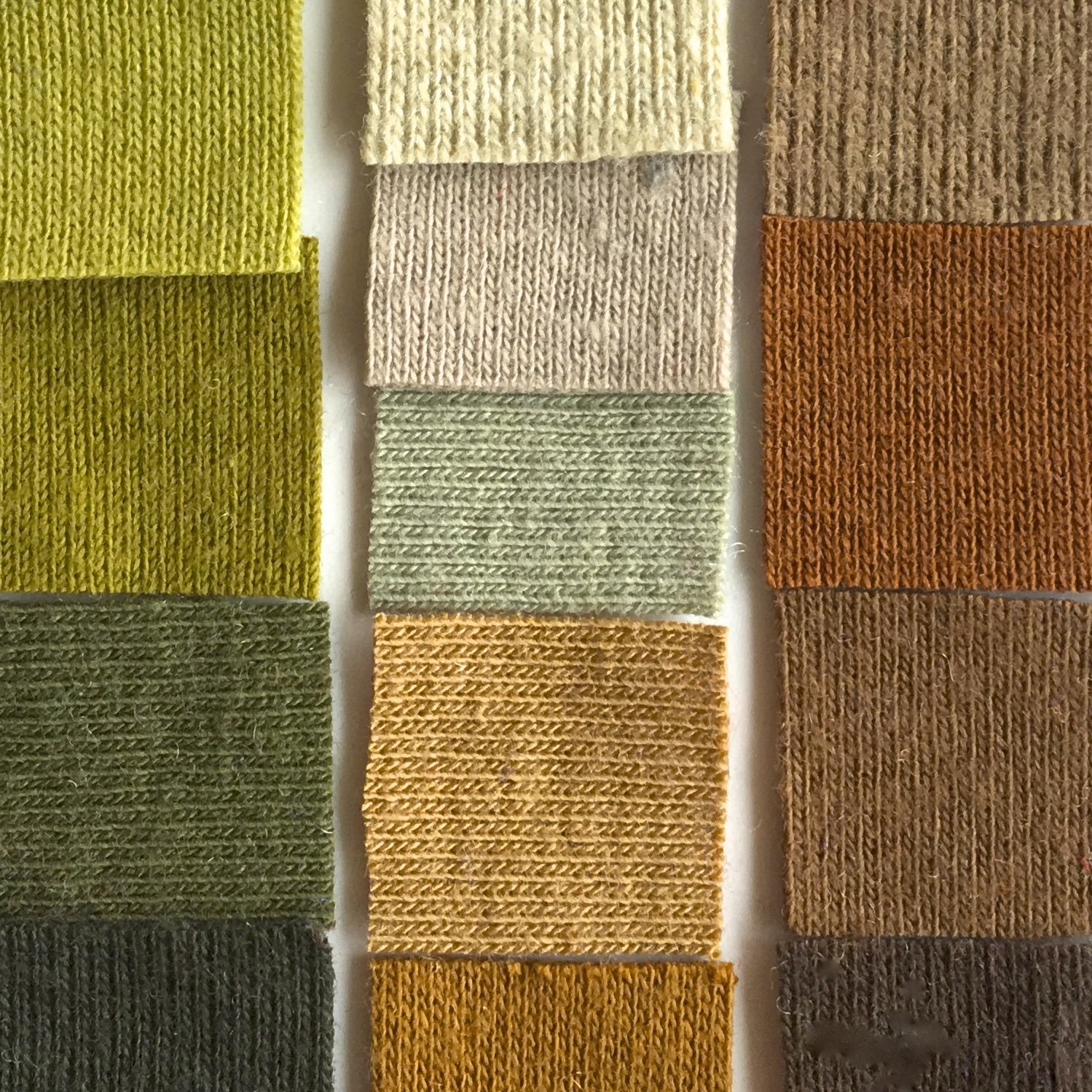 MOSSY GREENS, HEATHER TANS, BROWNS &amp; ECRU Organic Color Group for JoJoCo Hatmakers of Chicago