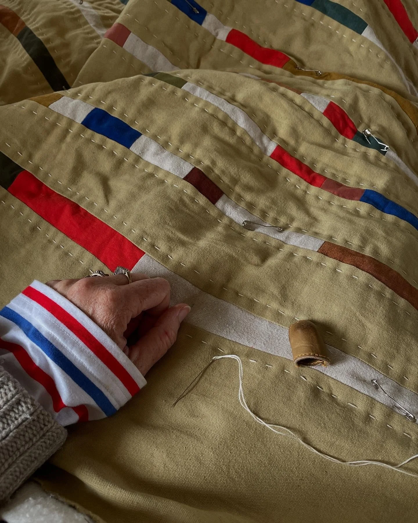Lately, though not much sewing happening as I am fairly focused on Friday book launch day