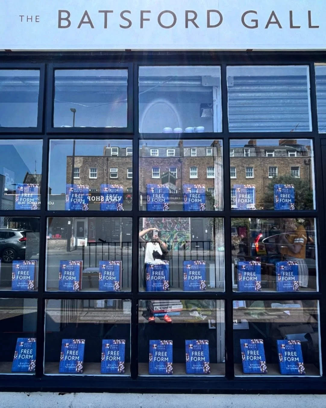 Thank you so much to everyone who braved the shockingly hot day on Tuesday to come to my book launch evening at @batsfordgallery . It was so wonderful to share all the work with you all and raise a glass. It was so great to see friends old and new to