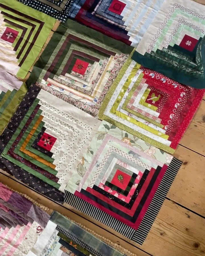 Progress report on this beautiful community quilt which will be raffled to raise funds for Ga za
.
Details for this are not yet finalised but will be as I get it towards the finish line. Each block has been lovingly made by one of 52 people across th