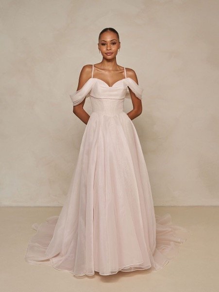 Wisteria (available to try in ivory and satin blush)