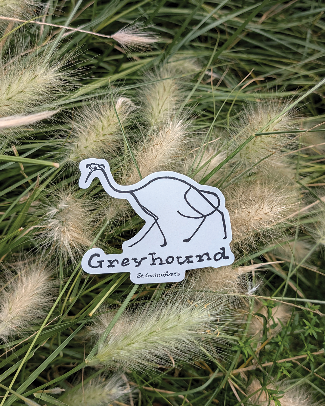 Greyhound ca. 1910 - Die-cut stickers