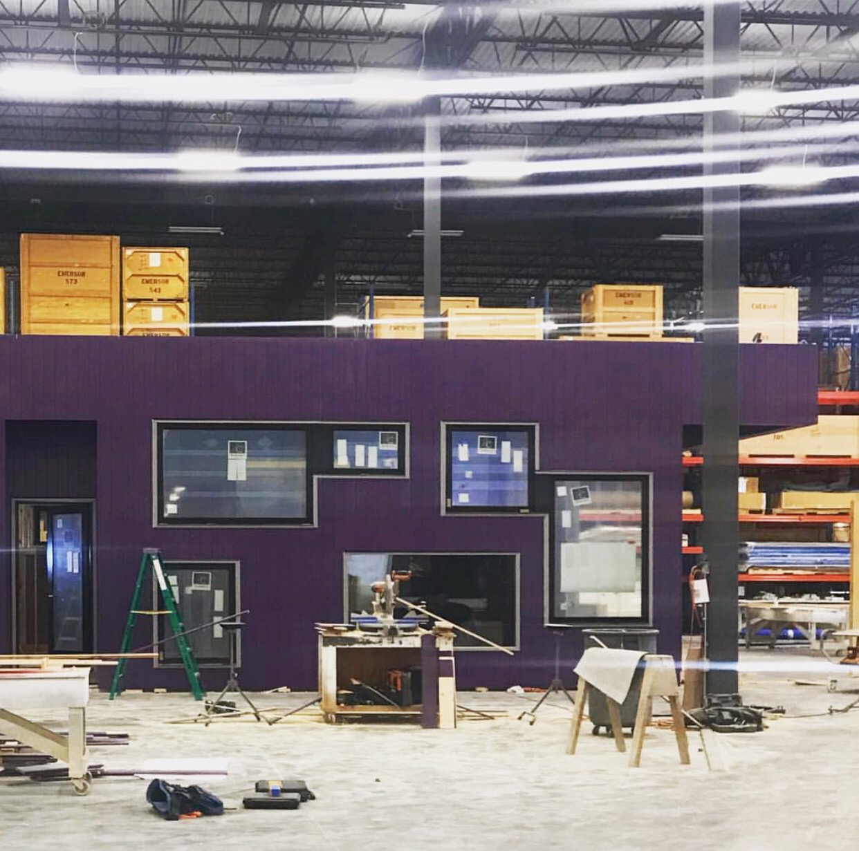 Construction at Star Exhibits