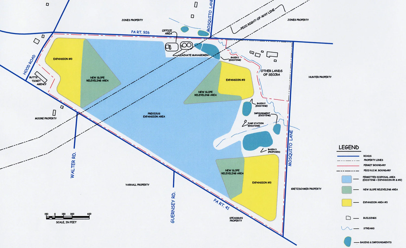 Proposed third expansion. Will receive waste 2044-2051