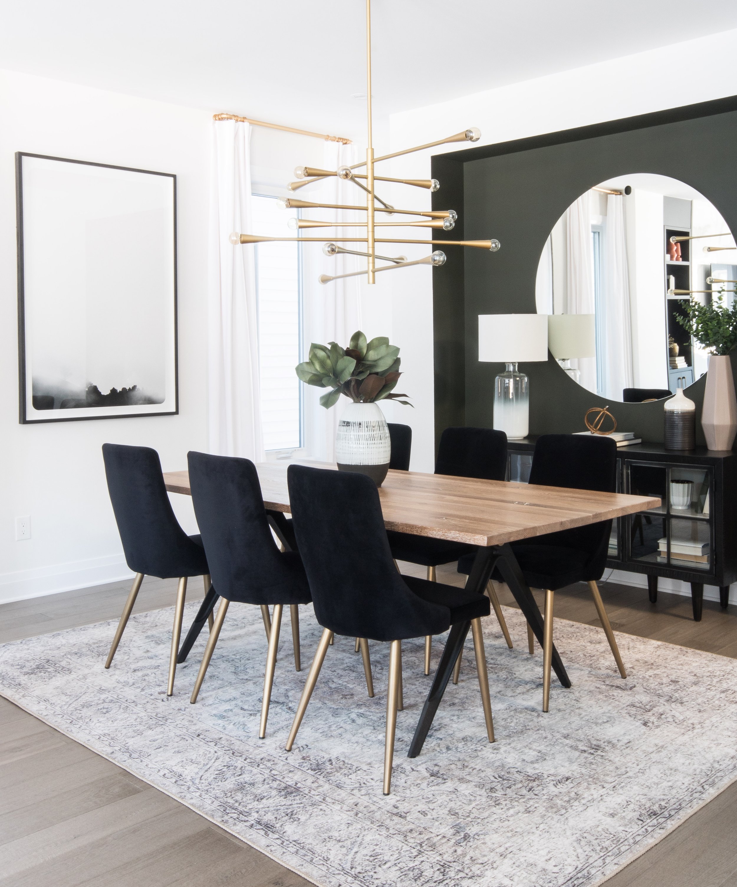 The Loren Silver Slate Rug in size 8x10 at the Richcraft Cedarbreeze Model home | Price $ 929 CAD