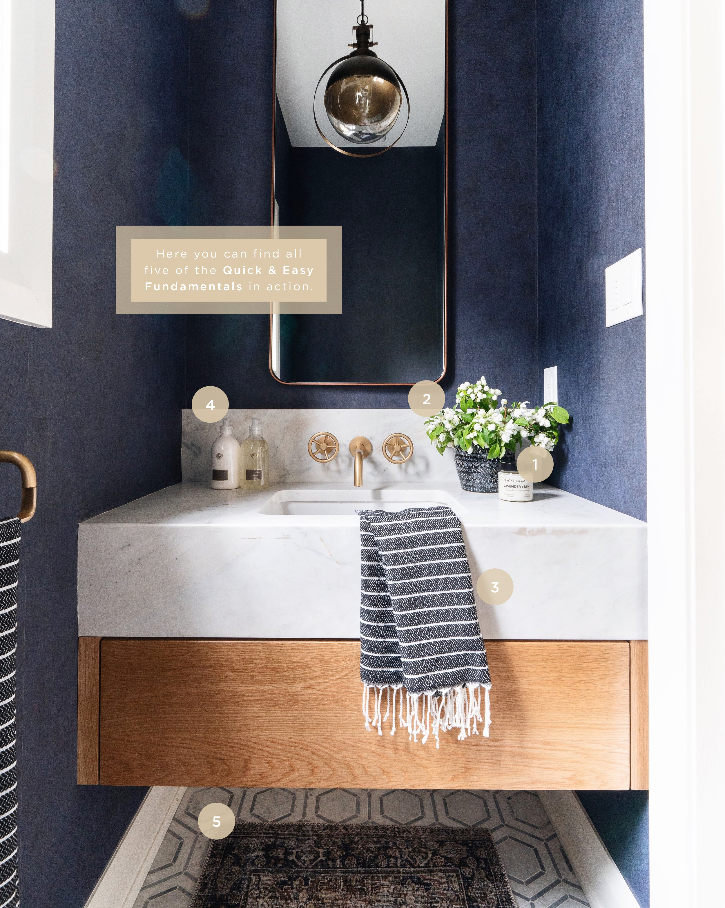 Powder Room Ensuite Styling Leclair Decor