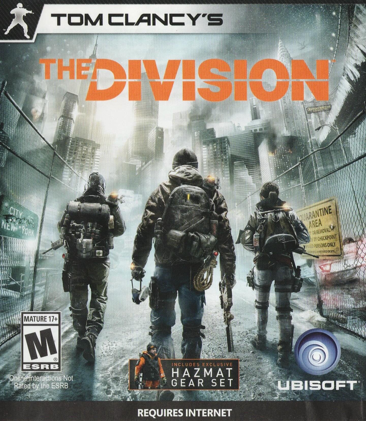 Tom Clancy&rsquo;s The Division (Xbox One) developed by Massive Entertainment and published by Ubisoft 

#tomclancysthedivision #thedivision #tomclancy #massiveentertainment #ubisoftgames #xboxonegames #xboxonegames #videogameboxart #gamecover #retro
