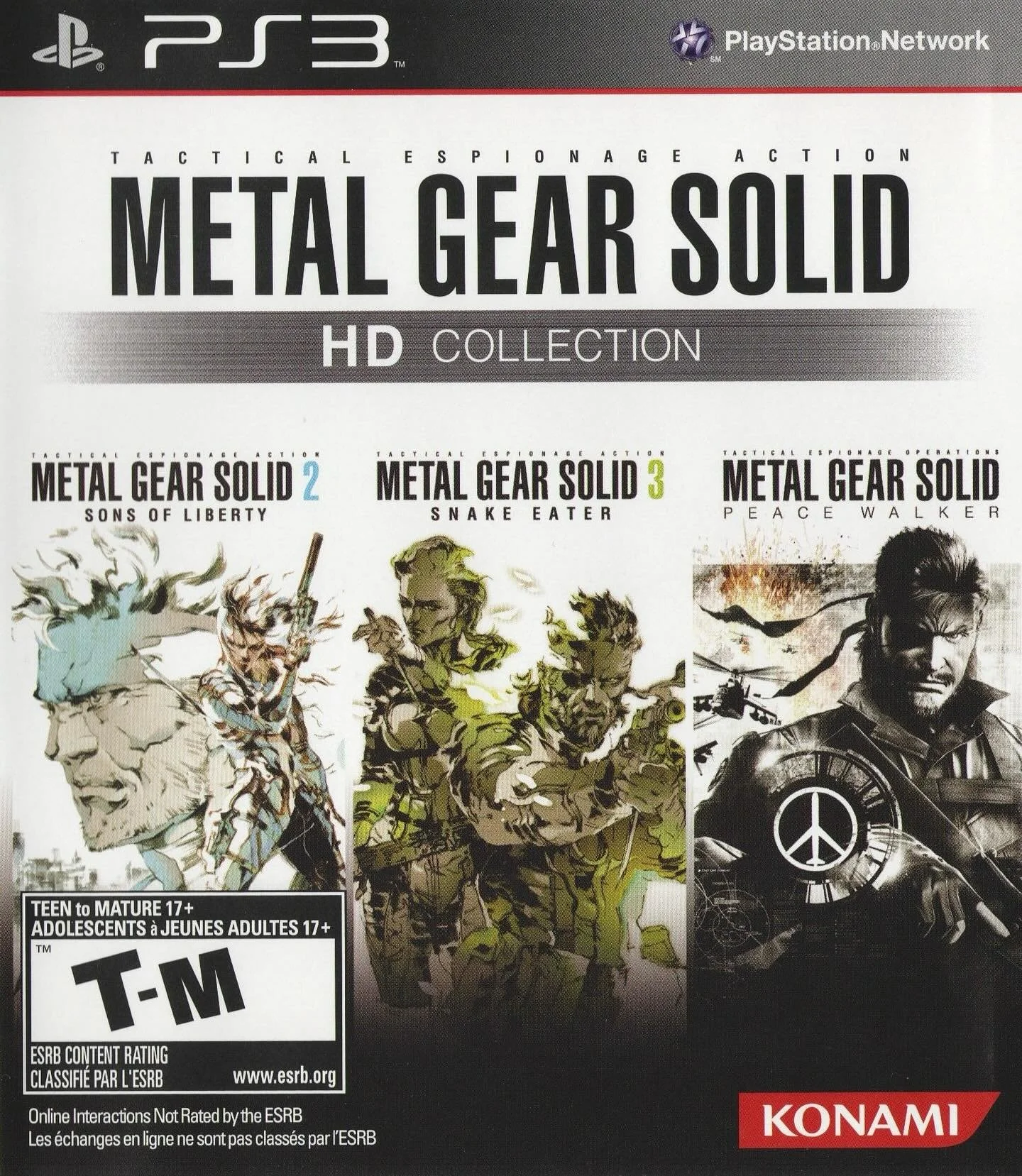 Metal Gear Solid HD Collection (PS3) developed by Kojima Productions and published by Konami 

#metalgearsolid #metalgearsolidcollection #kojimaproductions #konamigames #playstation3 #ps3games #playstationgamer #videogameboxart #gamecover #retrovideo