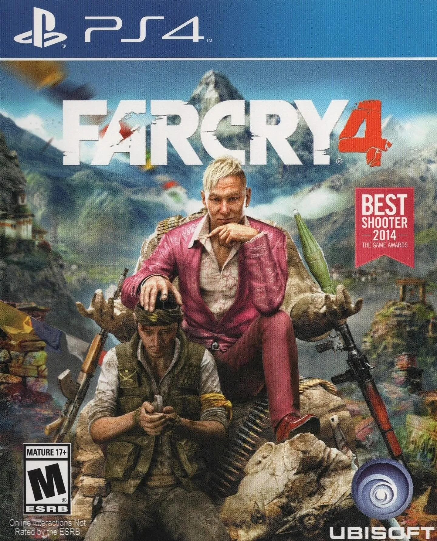 Far Cry 4 (PS4) developed by Ubisoft Montreal and published by Ubisoft 

#farcry4 #farcry #ubisoftmontreal #ubisoftgames #ps4games #ps4gamer #ps4gaming #videogameboxart #gamecover #retrovideogames #gamecollector #videogamecollection