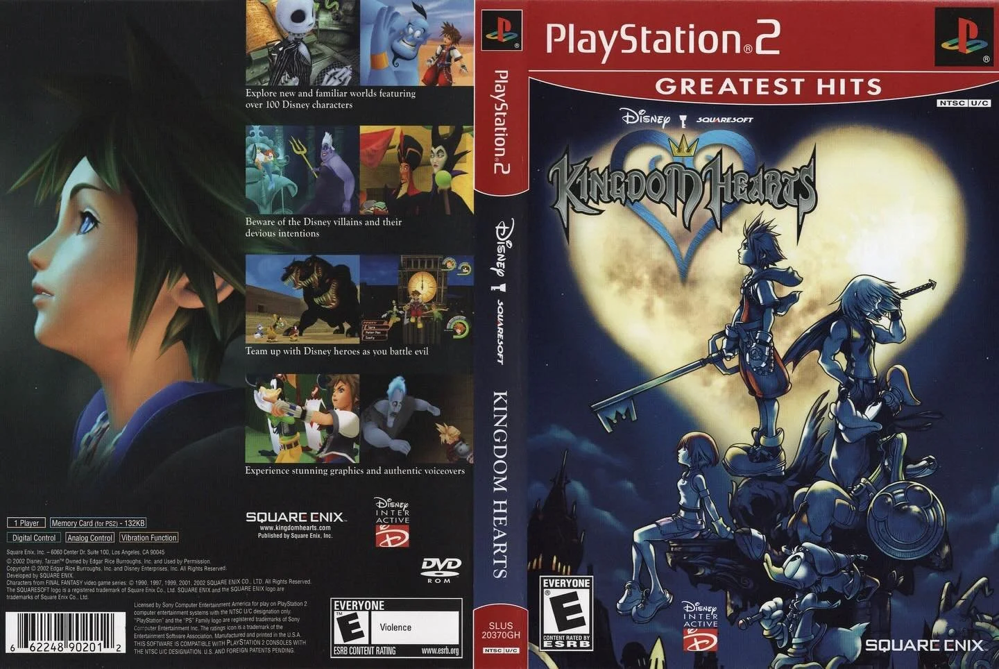 Kingdom Hearts (PS2) developed by Square and published by Square Electronic Arts 

#kingdomhearts #squaresoft #playstation2 #ps2games #ps2collection #playstaion #playstationgamer #videogameboxart #gamecover #retrovideogames #gamecollector #videogamec