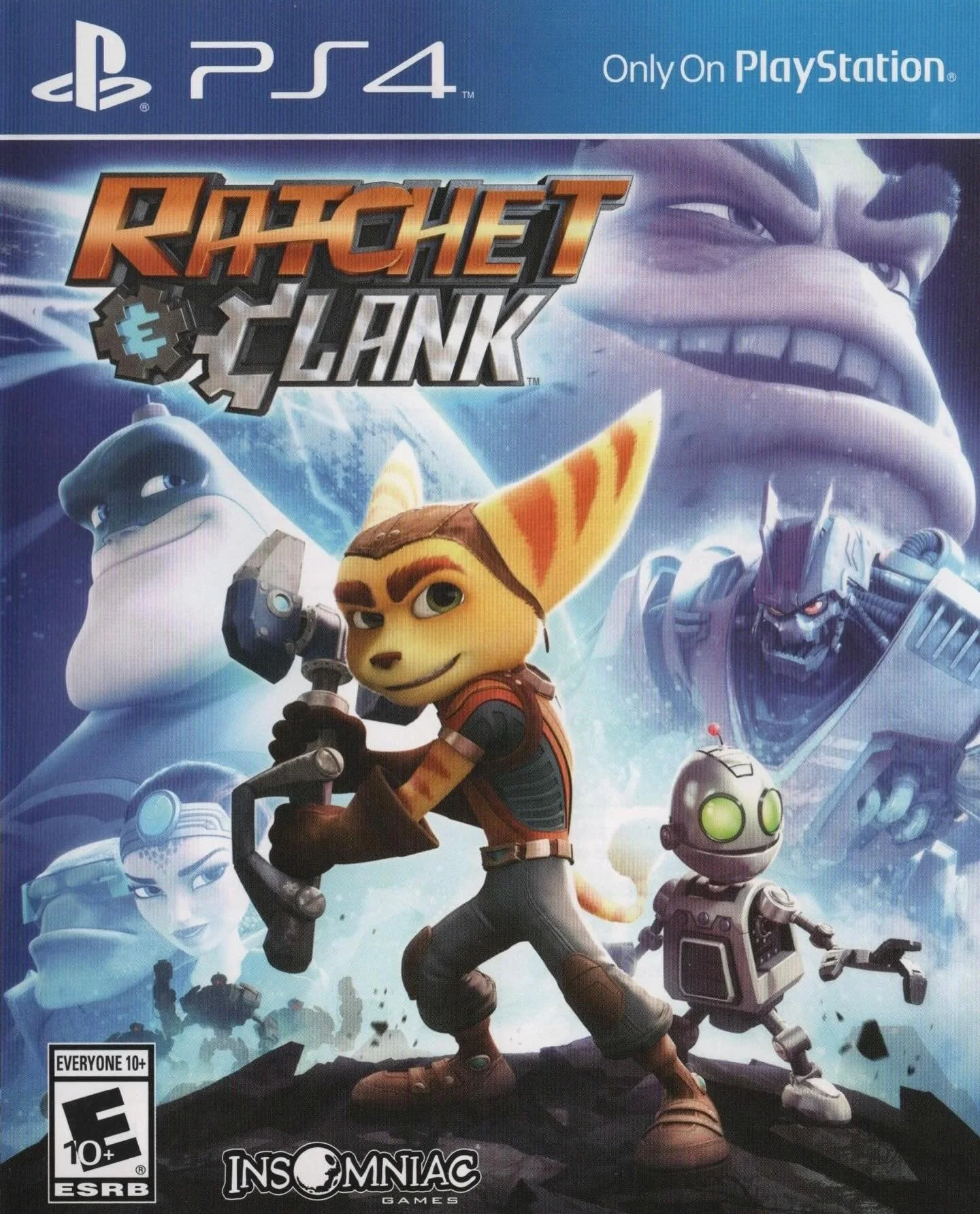 Ratchet &amp; Clank (PS4) developed by Insomniac Games and published by Sony Interactive Entertainment 

#ratchetandclank #insomniacgames #sonyinteractiveentertainment #playstation4 #ps4games #ps4gamer #playstation4games #videogameboxart #gamecover #
