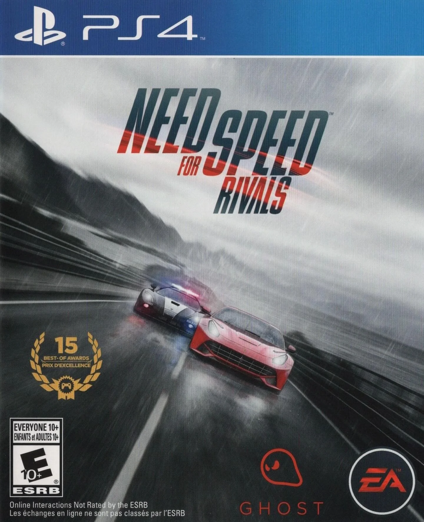 Need for Speed Rivals (PS4) developed by Ghost Games &amp; Criterion Games and published by Electronic Arts 

#needforspeedrivals #needforspeed #ghostgames #electronicarts #playstation4 #ps4games #ps4gamer #videogameboxart #gamecover #retrovideogames